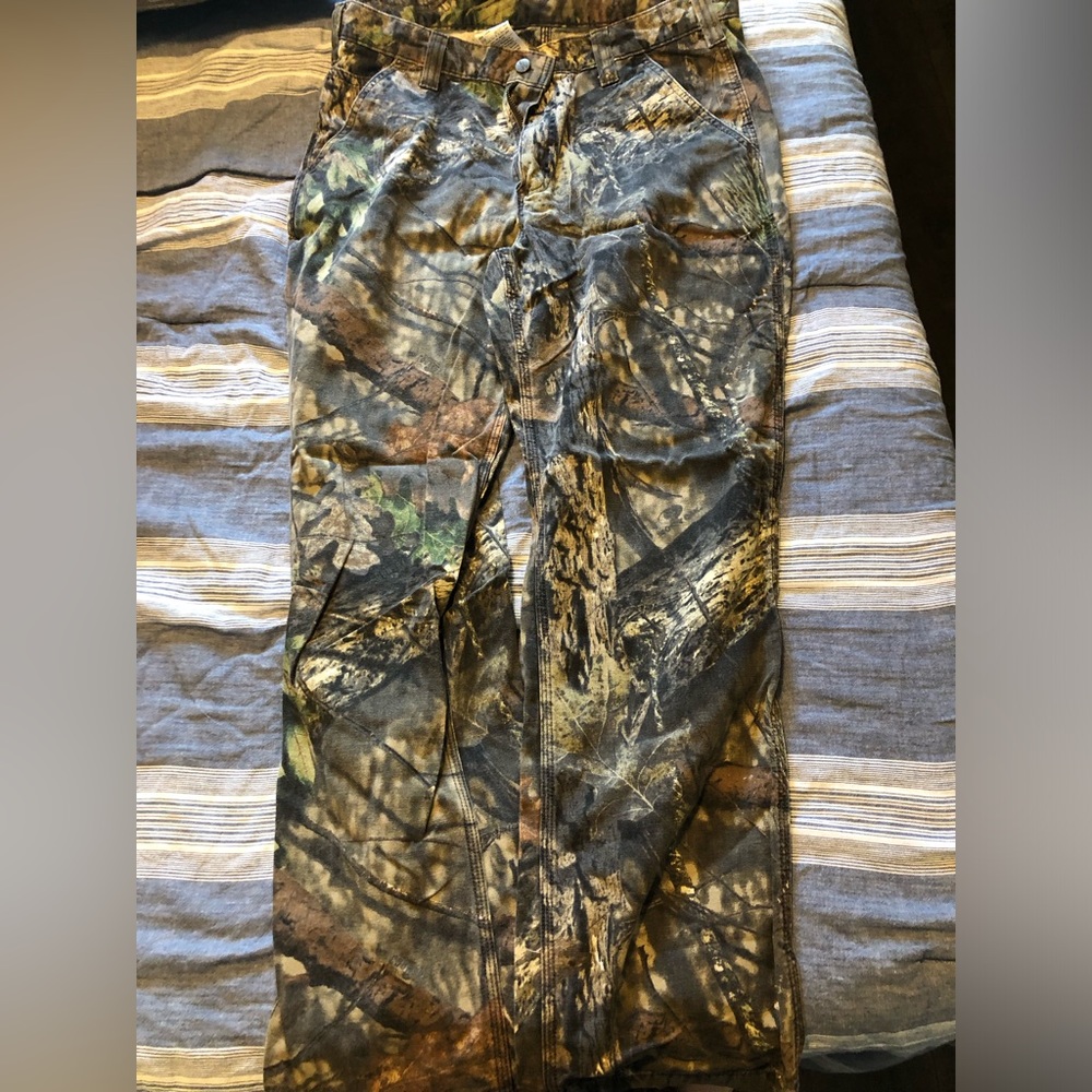 Carhartt camo jeans- Mossy Oak camo